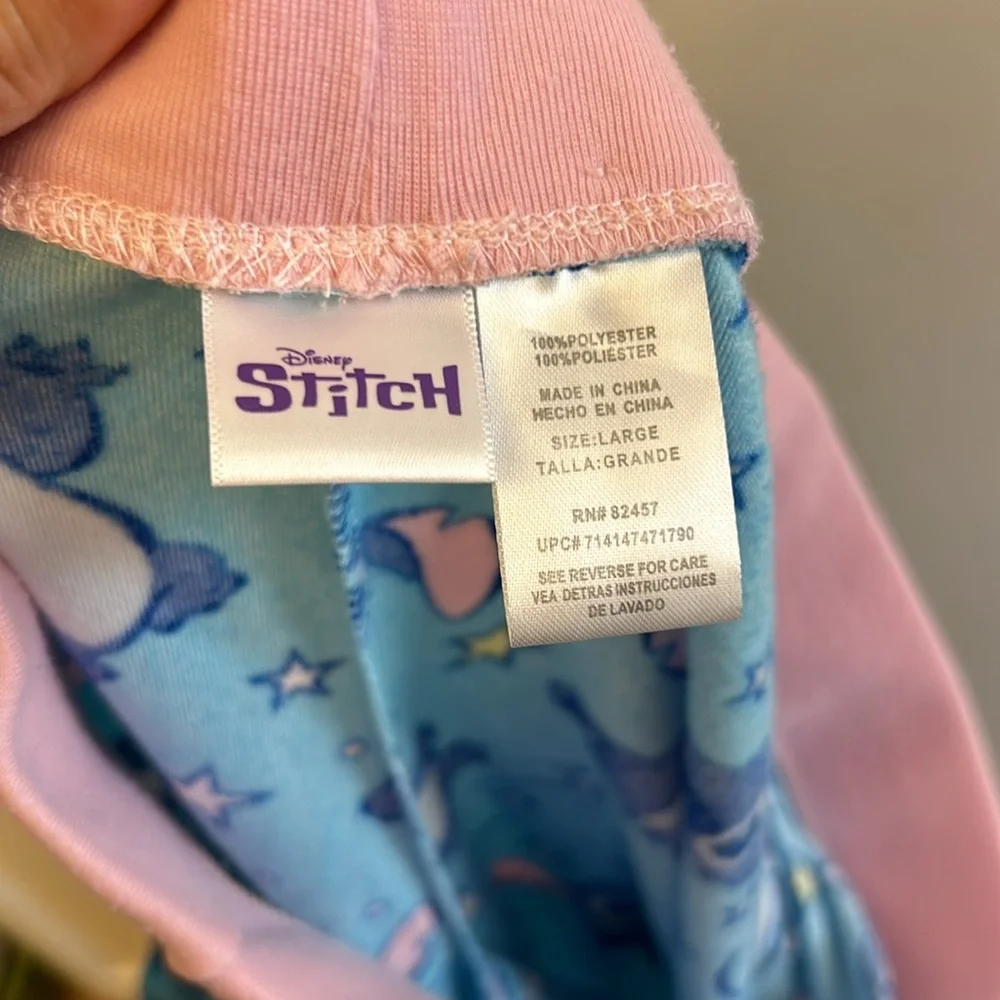 Disney Stitch Adult Pajama Pants Size Large - Picture 4 of 4